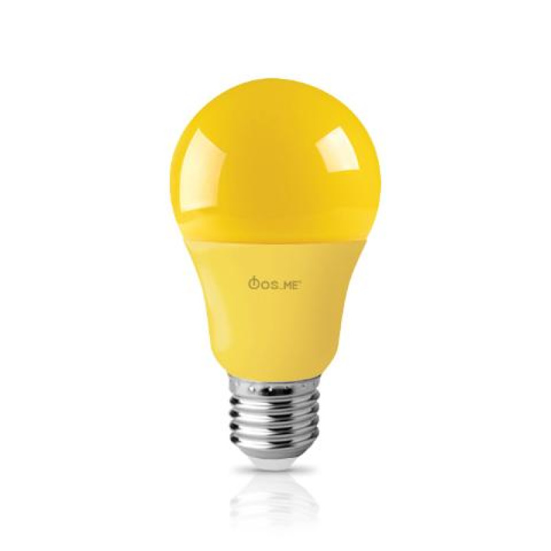 LED ΕΝΤΟΜΩΝ ΚΙΤΡΙΝΗ Α60 8W 330 ΦOSME