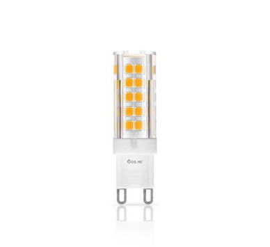 LED DIMABLE CORN G9 ΔΙΑΦΑΝΗ 6W 6500k 520LM 360D ΦOSME
