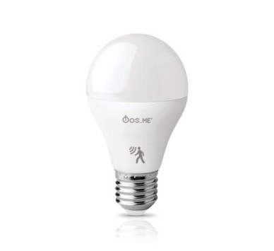 LED SENSOR DAY/NIGHT+ MOTION Α60 E27 10W 4000K 950LM 330 ΦOSME