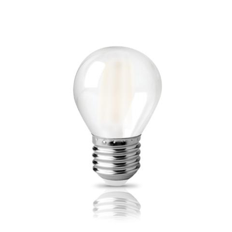 LED FILAMENT G45 ΣΦΑΙΡΙΚΟ ΜΑΤ 4W E27 4000k 470LM 360D ΦOSME