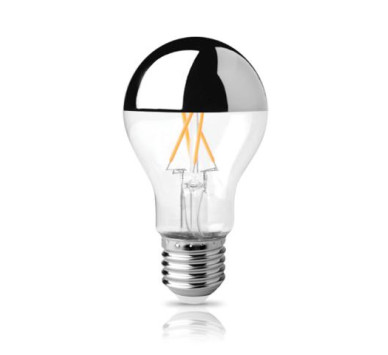 LED FILAMENT DIMABLE A60 ΑΝΤΕΣΤΡΑΜΕΝΟΥ ΚΑΘΡEPTOY 9W E27 2800K ΦOSME