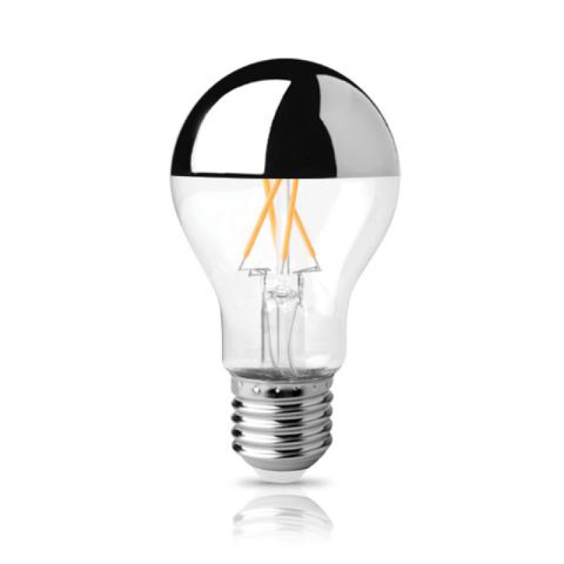 LED FILAMENT DIMABLE A60 ΑΝΤΕΣΤΡΑΜΕΝΟΥ ΚΑΘΡEPTOY 9W E27 2800K ΦOSME