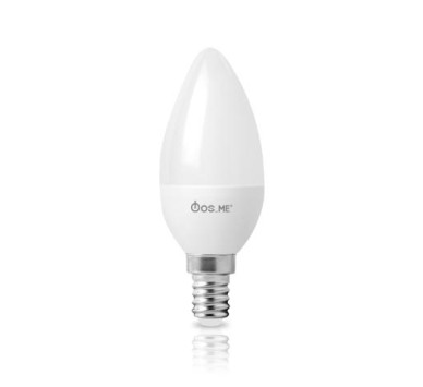 LED C38 ΚΕΡΙ ΜΑΤ 7.5W Ε14 2800k 806LM 330D ΦOSME