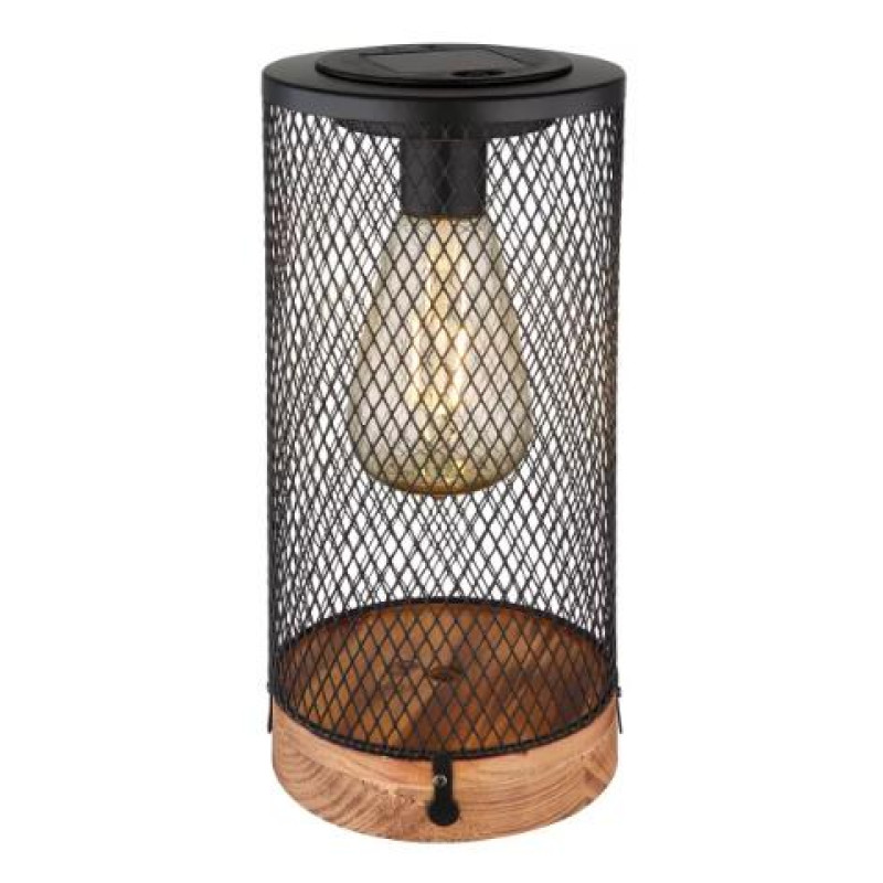 SOLARLEUCHTE HOLZ NATUR, 1XLEDSolar light wood natural color, LED