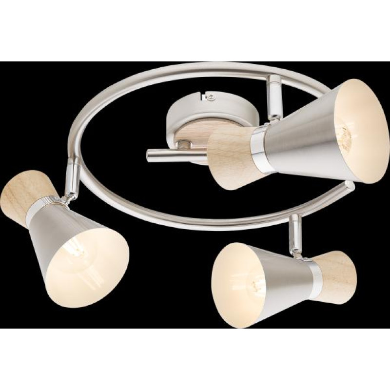 MAREIspotlights wood natural color, 3x E14