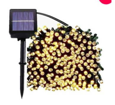 ΗΛΙΑΚΟ 100led+8προγρ ΙΡ44 ΘΕΡΜΟ ΛΕΥΚΟ
