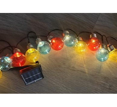 ΗΛΙΑΚΟ 30LED ΜΠΑΛΑΚΙΑ Φ50mm ΠΟΛΥΧΡΩΜΑ