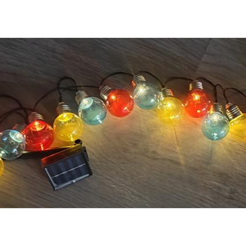 ΗΛΙΑΚΟ 30LED ΜΠΑΛΑΚΙΑ Φ50mm ΠΟΛΥΧΡΩΜΑ