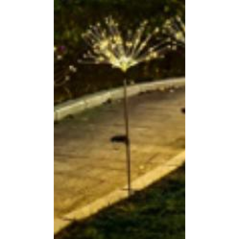 ΗΛΙΑΚΟ 90LED ΠΥΡΟΤΕΧΝΗΜΑ 60cm ΚΑΡΦΙ ΘΕΡΜΟ ΛΕΥΚΟ 8 ΠΡΟΓΡΑΜΜΑΤΑ