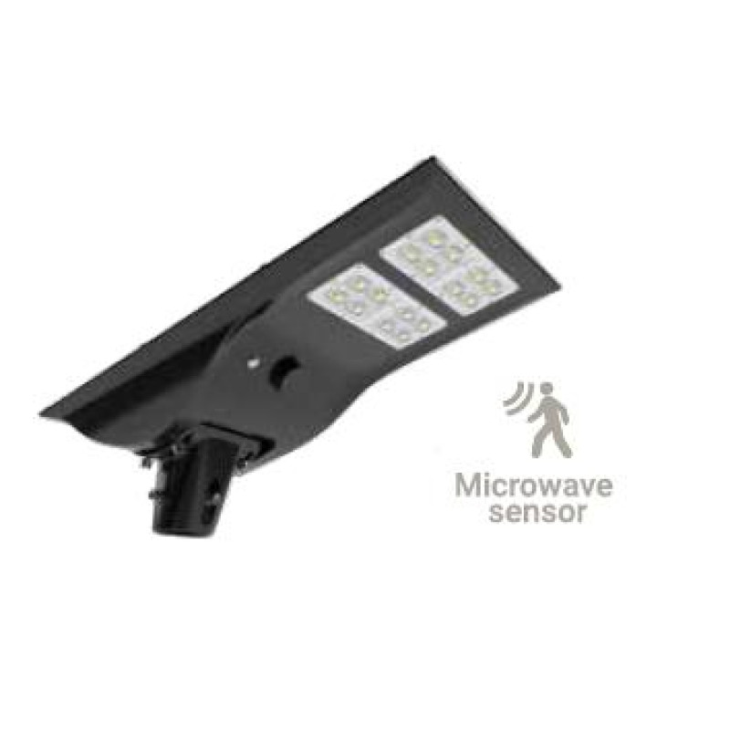 ΦΩΤΙΣΤΙΚΟ ΔΡΟΜΟΥ LED ΗΛΙΑΚΟ ΥΒΡΙΔΙΚΟ 240W 4000k ΜΑΥΡΟ
