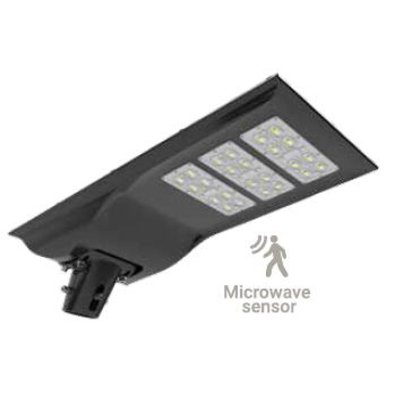 ΦΩΤΙΣΤΙΚΟ ΔΡΟΜΟΥ LED ΗΛΙΑΚΟ ΥΒΡΙΔΙΚΟ 400W 4000k ΜΑΥΡΟ