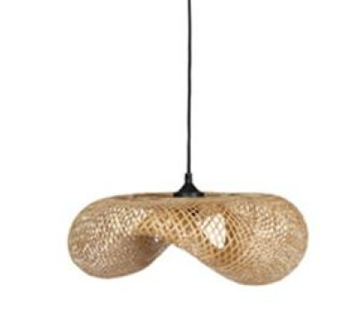 ΦΩΤΙΣΤΙΚΟ ΟΡΟΦΗΣ BAMBOO NATURAL Ε27 (DIA 80 X H 25)