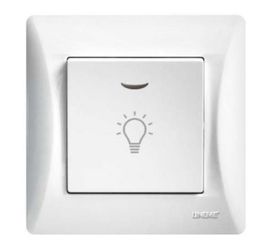 ΜΠΟΥΤΟΝ ΚΛΙΜΑΚΟΣΤΑΣΙΟ με ΛΥΧΝΙΑ LED 220/240V ΛΕΥΚΟ Hseries
