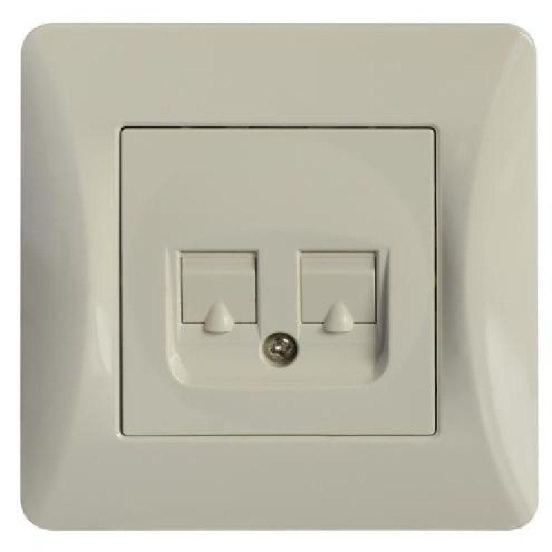 ΠΡΙΖΑ ΔΙΠΛΗ DATA RJ45 ΙΒΟΥΑΡ Hseries