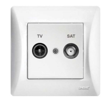 ΠΡΙΖΑ TV-SAT ΔΙΕΛΕΥΣΕΩΣ ΛΕΥΚΟ serie H
