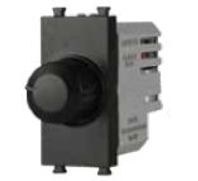 ΡΕΟΣΤΑΤΗΣ A/R ΠΕΡΙΣΤΡΟΦΙΚΟΣ 400W MAX 1Μ ΜΑΥΡΟ ΙΝΟ