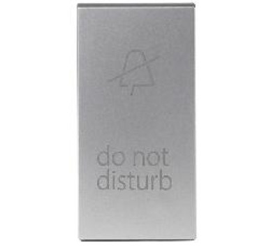 ΠΛΑΙΚΙΔΙΟ do not disturb ΑΣΗΜΙ ΙΝΟ