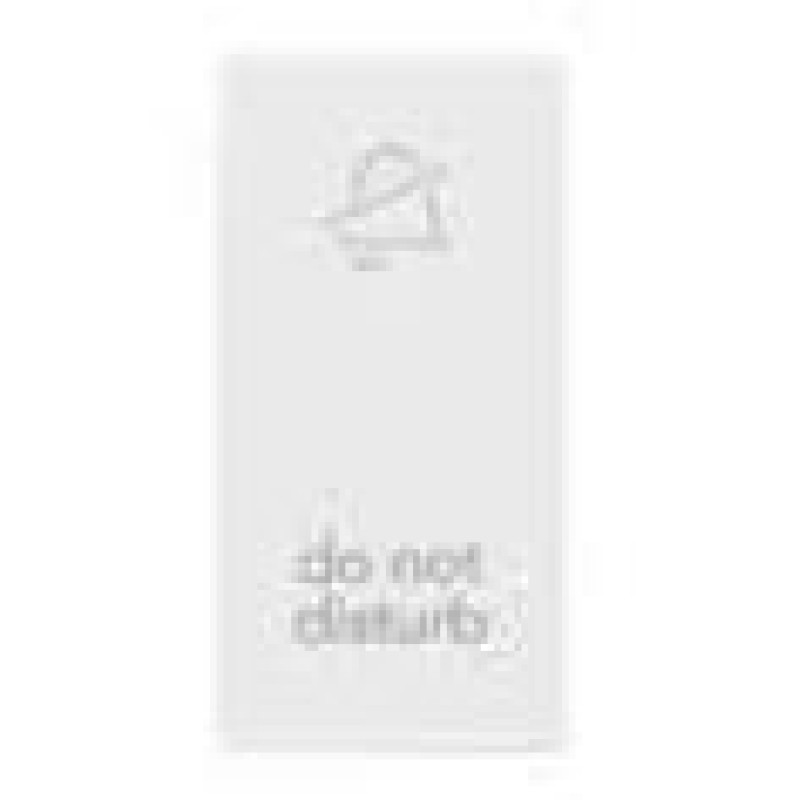 ΠΛΑΙΚΙΔΙΟ do not disturb ΛΕΥΚΟ ΙΝΟ