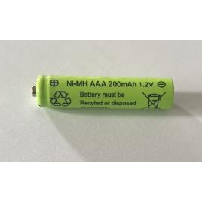 AAA 200mAh Ni-MH RECHARGABLE