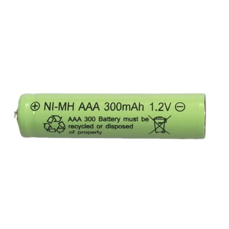 ΑΑΑ 300mAh Ni-MH RECHARGABLE