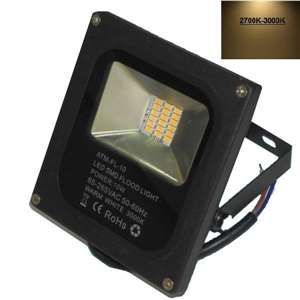 Προβολέας Led Slim 10W SMD (Σειρά High) 12V DC-24V DC