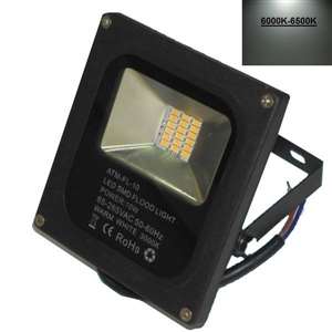 Προβολέας Led Slim 10W SMD (Σειρά High) 12V DC-24V DC