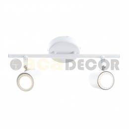 Φωτιστικό Σποτ Orfeas Μαύρο/Λευκό (2άρι)