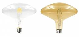 Λαμπτήρας Ντιμαριζόμενος Led Mega Zyro G200 Ε27 6W Θερμό