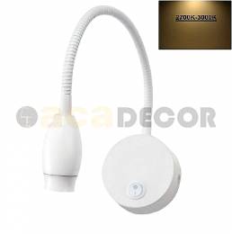 Φωτιστικό Επίτοιχο Led Λευκό 3W