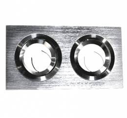 Τετράγωνο Σποτ MR16 Aluminium Ι/ΙΙ/ΙΙΙ