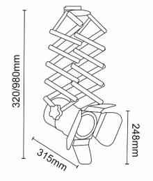 Σποτ Ράγας E27 PAR30 Φωτογραφικό 3PHASE