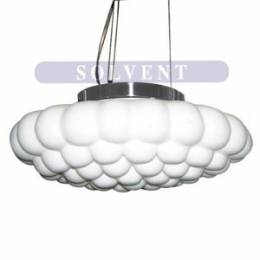 Φωτιστικό Kρεμαστό Cloud Με Λευκό Γυαλί