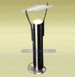 Φωτιστικό Κολωνάκι Φανάρι Inox 45cm
