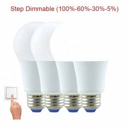 Λαμπτήρας LED E27 10W Step Dimmable