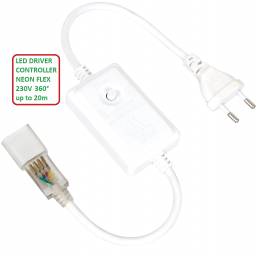 Τροφοδοτικό LED ΝΕΟΝ FLEX 360° για 100Μ IP65 230V